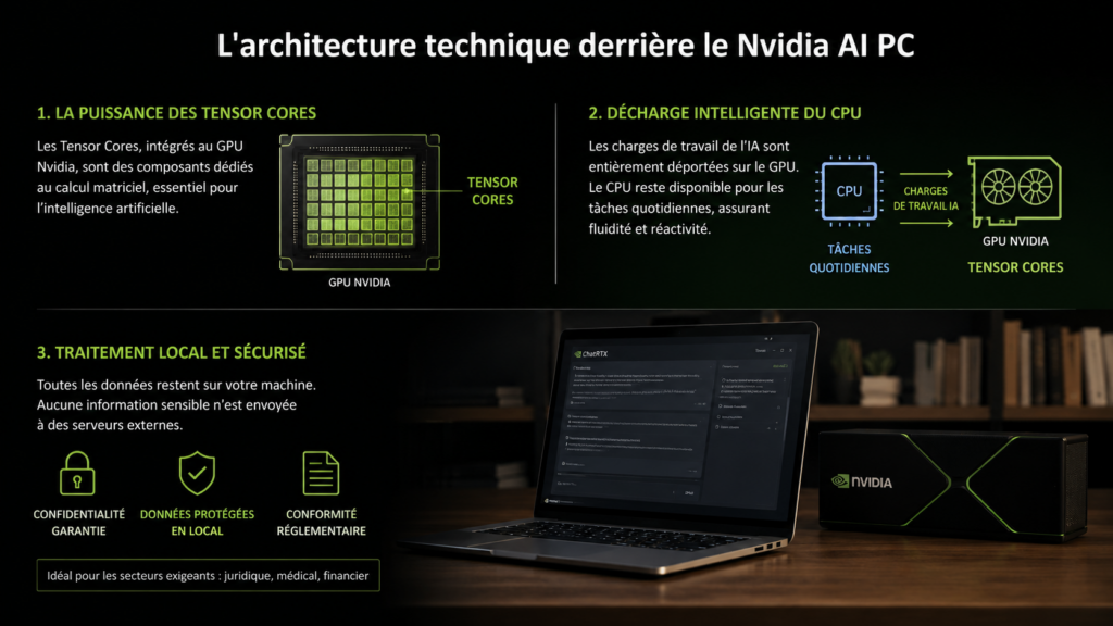 Image illustration l'architecture technique du Nvidia AI PC