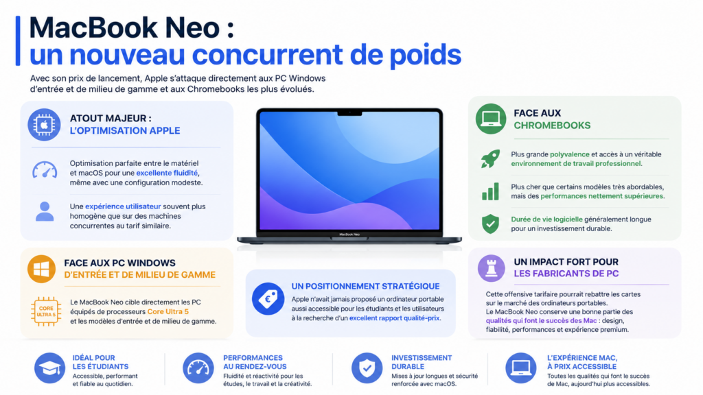 MacBook Neo peut-il faire face à la concurrence ?