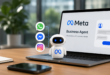 Agent IA de Meta automatisant les échanges clients sur WhatsApp, Messenger et Instagram depuis un environnement professionnel.