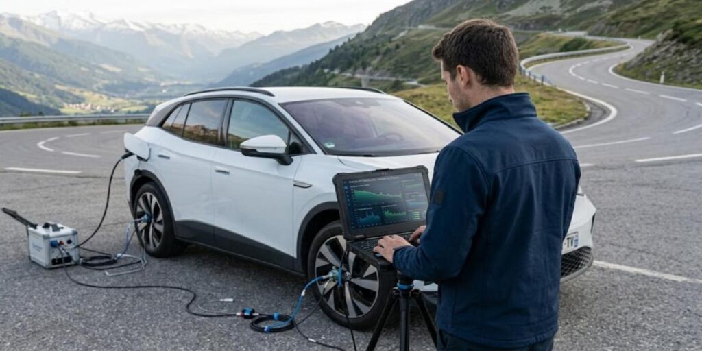 Collecte des informations sur l'autonomie de la batterie du véhicule