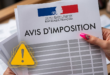 faux avis d'imposition