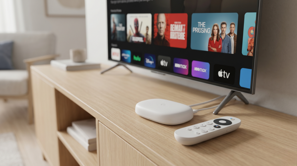 Choisissez le meilleur boîtier android tv.