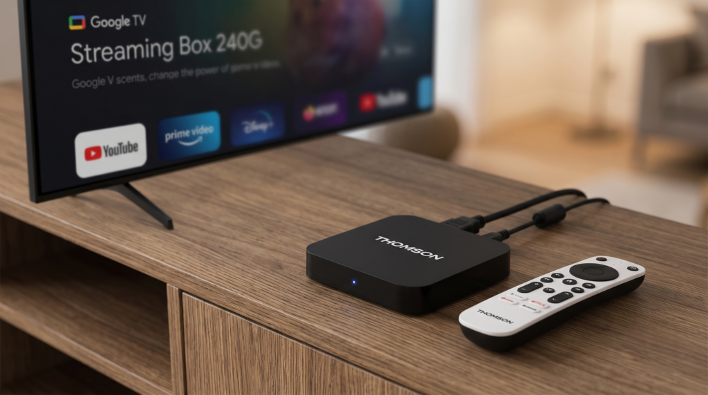 Un boîtier android tv est facile à installer.