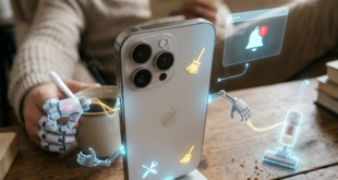 iPhone équipé de iOS 27 effectuant des tâches tout seul