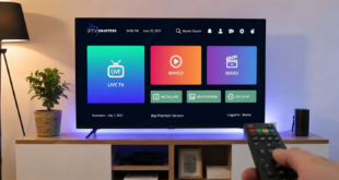 image illustrant une TV avec IPTV